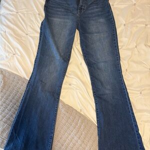 Maurices Dark Blue Flare Jeans
